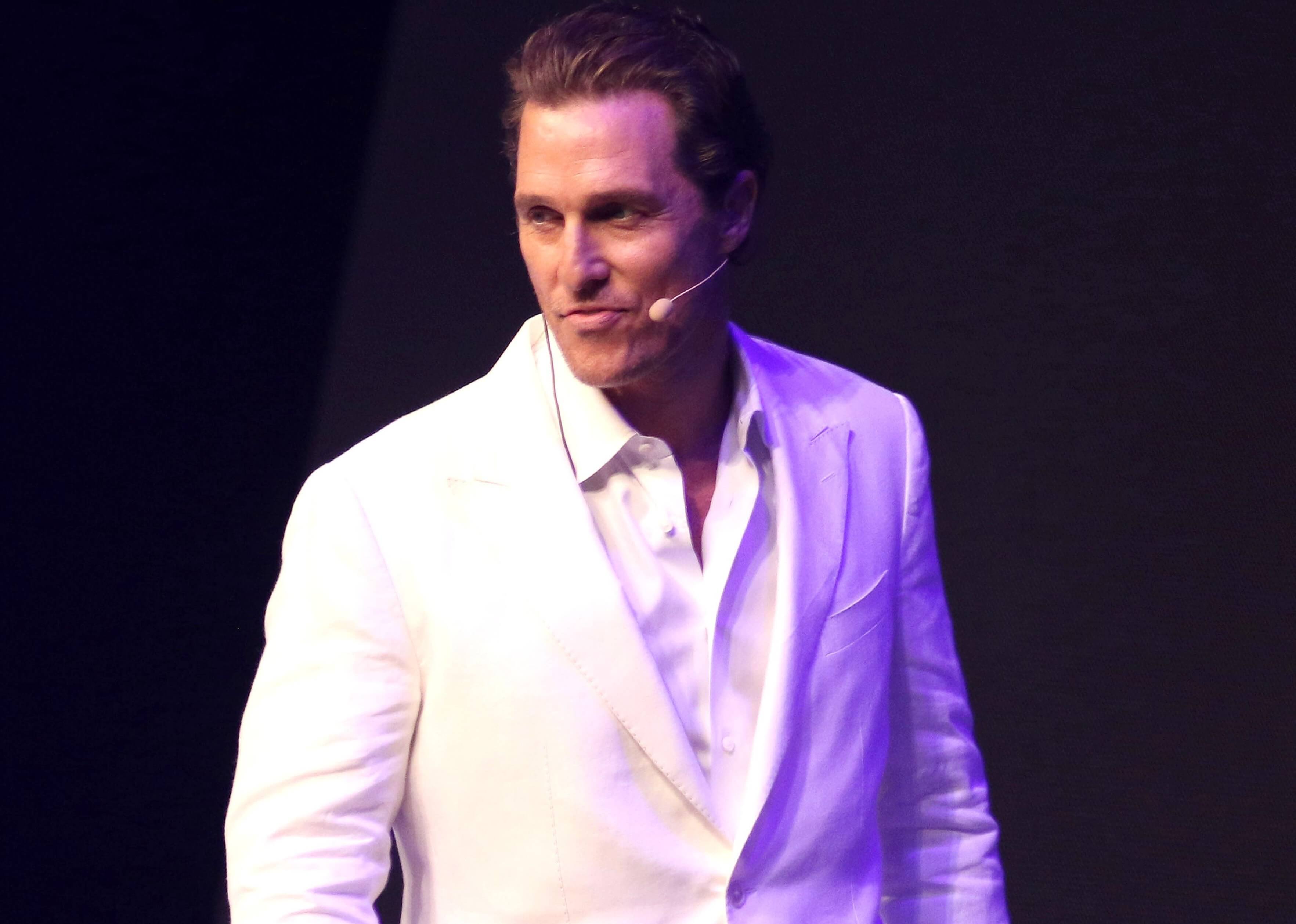 Matthew McConaughey motivational speaker